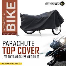 Bike Cover Water Proof full Size Motorcycle Motorbike 70cc -125cc Bike Cover Parachute Top Parking Cover in preminum quality