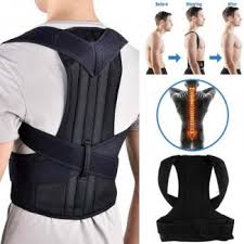 Posture Corrector Back Brace Adjustable Straightener for Neck and Upper Back Pain Relief